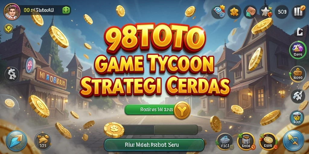 Tampilan gameplay seru 98TOTO yang penuh strategi Tycoon.