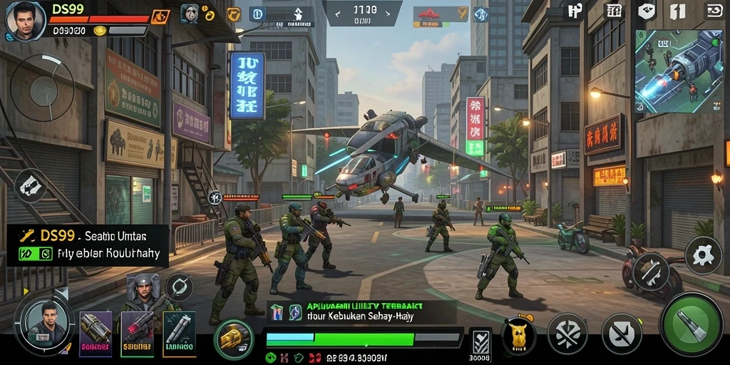 Screenshot utama DS99 menampilkan antarmuka aplikasi Utility yang mudah digunakan.