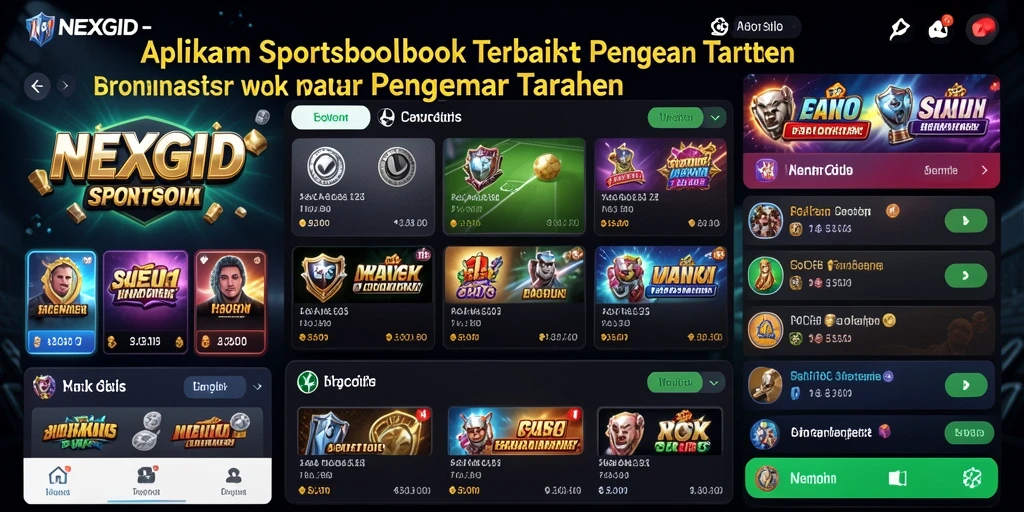 Tampilan gameplay NEXGID yang menarik dan interaktif.