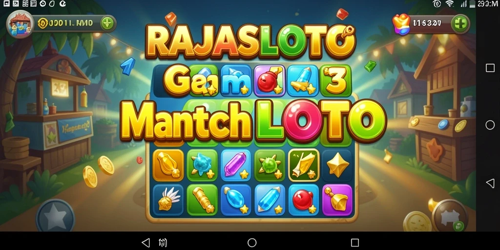 Tampilan gameplay seru dan penuh warna di RAJASLOTO.