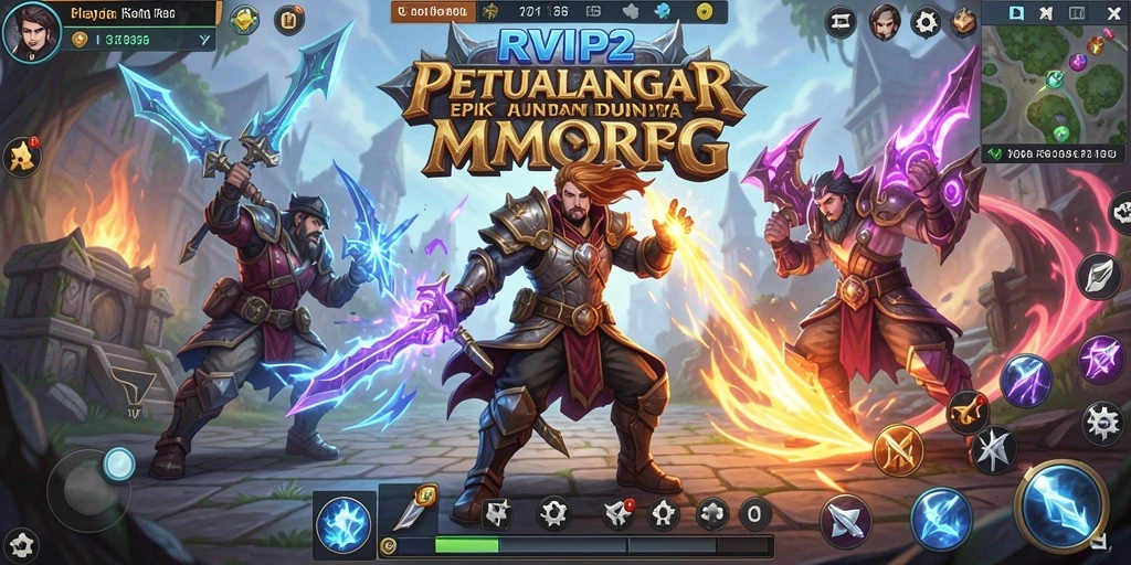 Tampilan gameplay RVIP2 yang menarik dan penuh aksi.