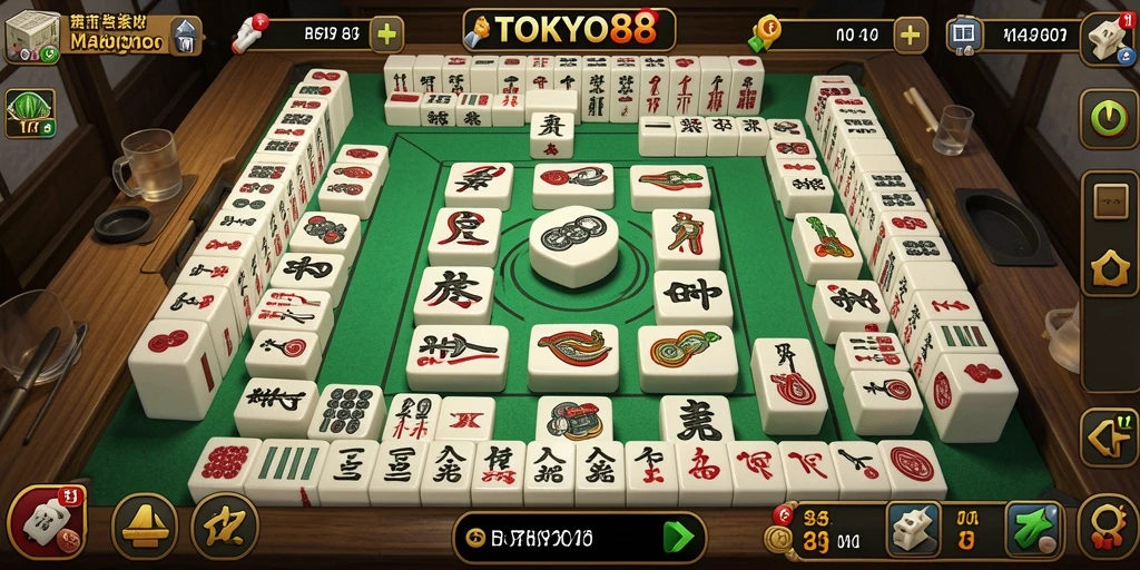 Tampilan gameplay seru dan menantang dalam TOKYO88.