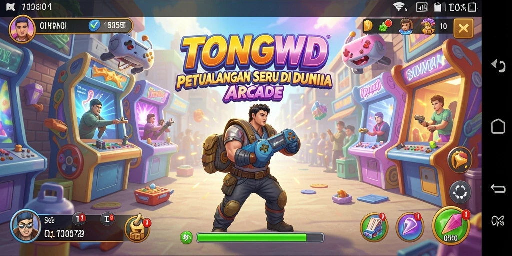 Tangkapan layar gameplay TONGWD menampilkan aksi seru dan tantangan menarik.