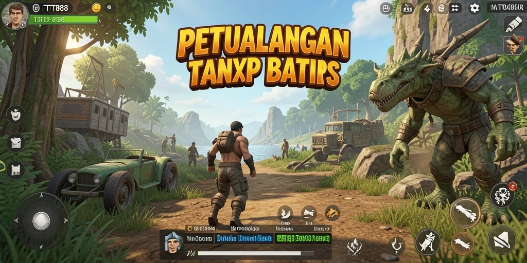 Gameplay seru di dunia terbuka TTT888 yang penuh petualangan.